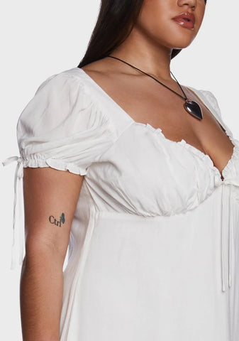 Plus Best Intentions Mini Dress