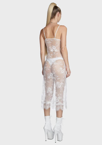 Sweet Delight Lace Chemise