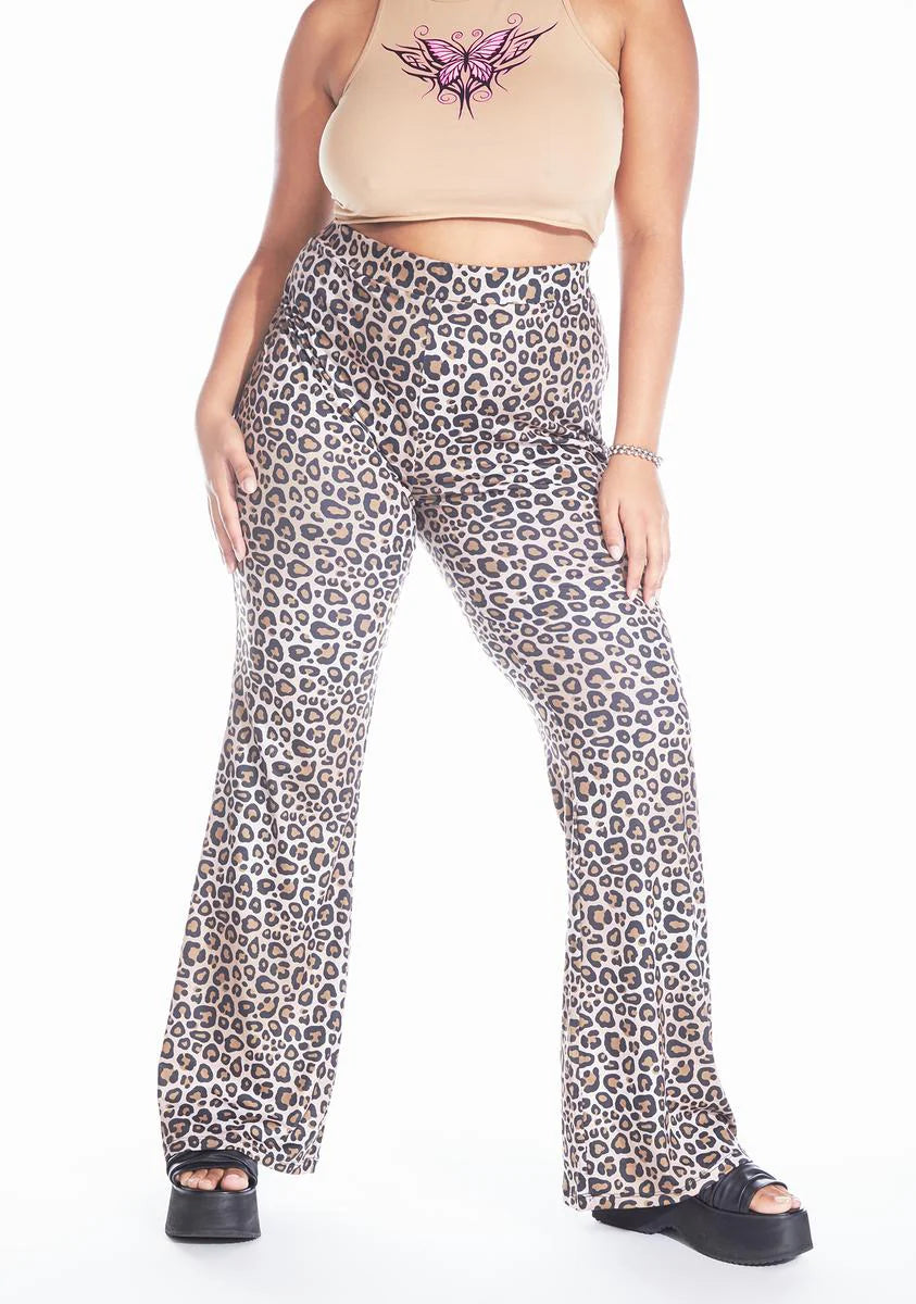 Plus Against The World Leopard Pants