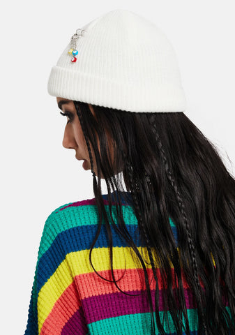 Blanc Bad In Love Ribbed Beanie