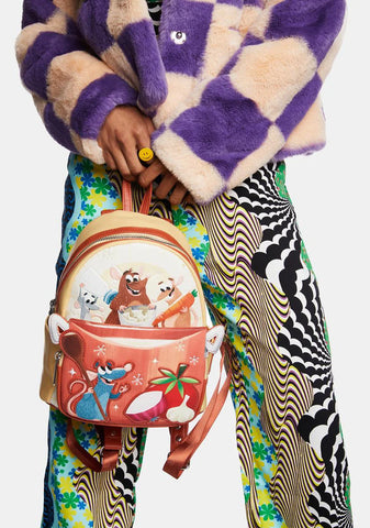 Disney Pixar Moments Ratatouille Cooking Pot Mini Backpack