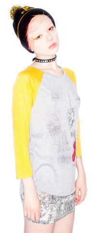 Vintage Motif Tube Skirt