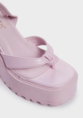 Rose Strut Your Stuff Platform Heels