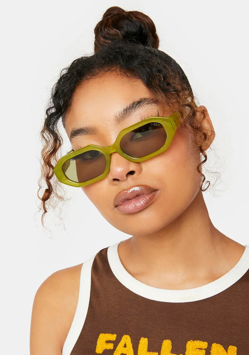 Mercer Avo Oval Sunglasses