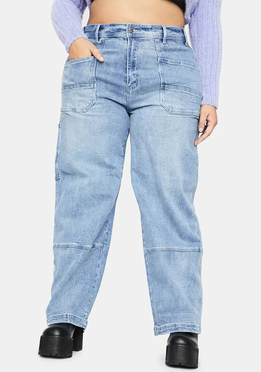 Endless Day Trip Wide Leg Jeans