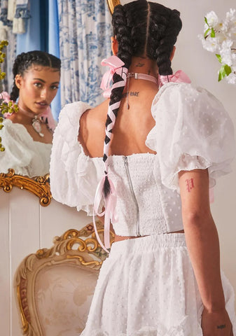 Regal Days Puff Sleeve Top