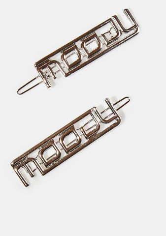 Attitude Problem Hair Clips