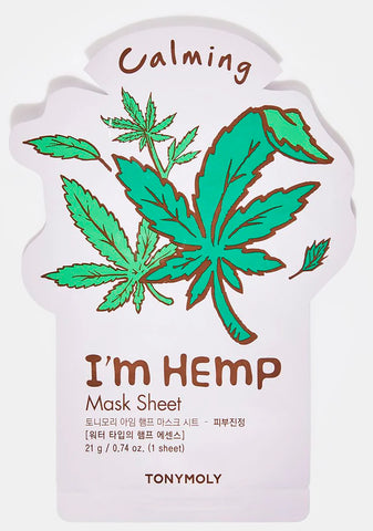 I'm Hemp Sheet Mask
