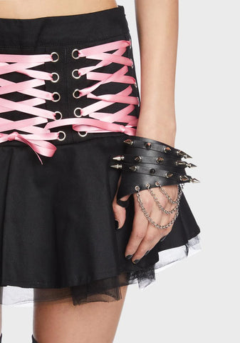Run Afar Studded Hand Cuff