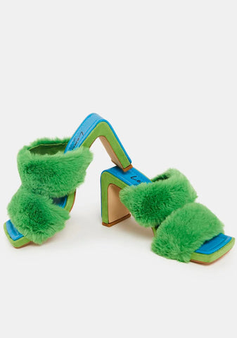 Arlet Faux Fur Heels