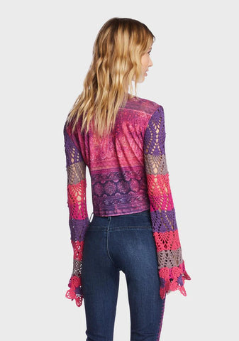 Under The Sun Crochet Top