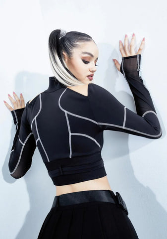 Put In The Werk Sporty Crop Top