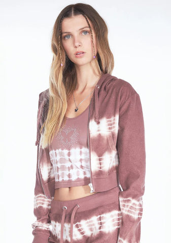 Talk To The Hand Crop Tank