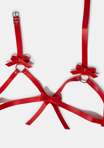 Hot In Your Presence Bow Harness