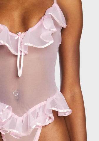 Weekday Rendezvous Mesh Bodysuit