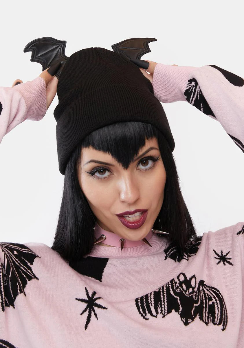 Wings Of Doom Knit Beanie