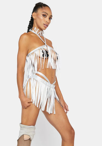 Chrome Wild For U Fringe Set