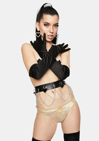 Bonded To My Love Chain Waist Belt