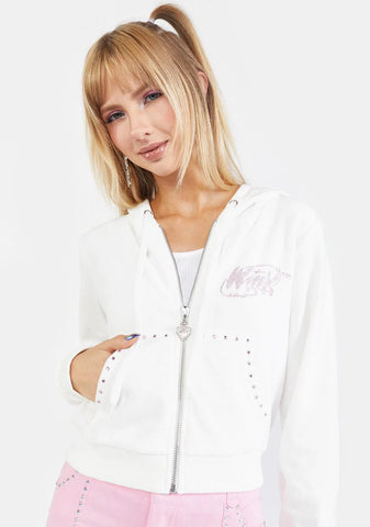 Fairytale Stuff Velour Hoodie