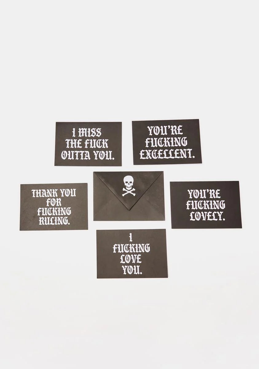 U R Effing Everything Greeting Cards