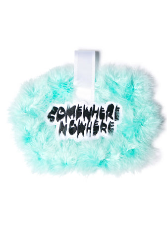 Somewhere Nowhere Fluff Tag - Light Green