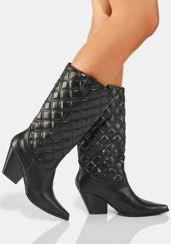 Raven Howdy Stranger Cowboy Boots