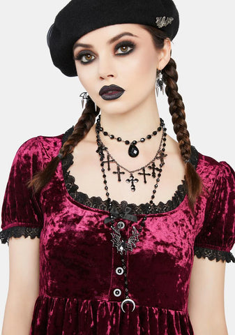 Secluded Shelter Rosary Necklace