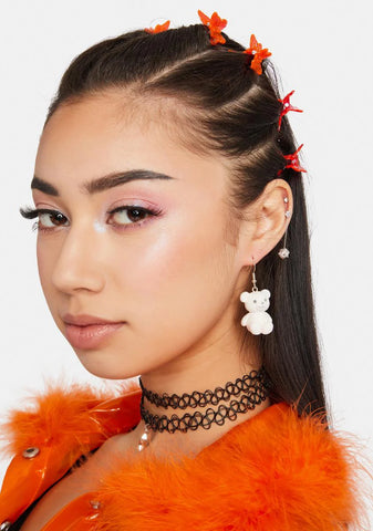 Cuddle Puddle Bear Drop Earrings
