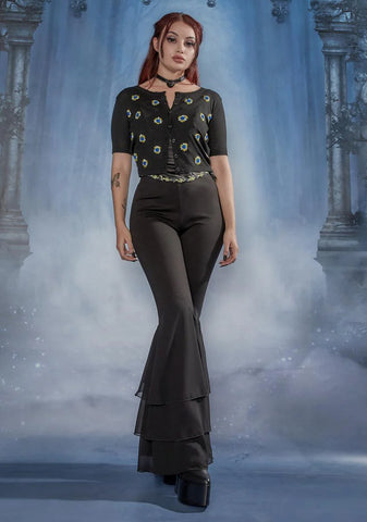 Stargaze Party Embroidered Cardigan