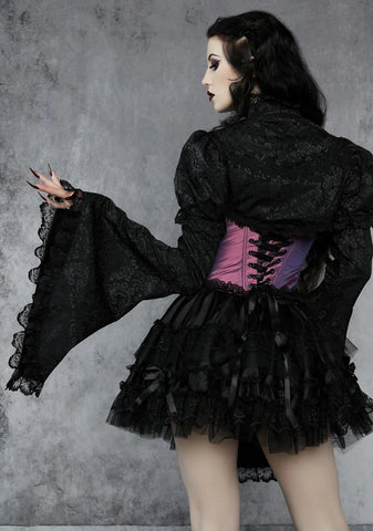 Morbid Interest Lace Shrug
