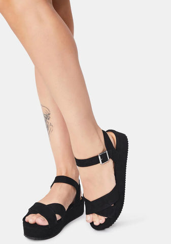 Meet Me L8R Platform Sandals