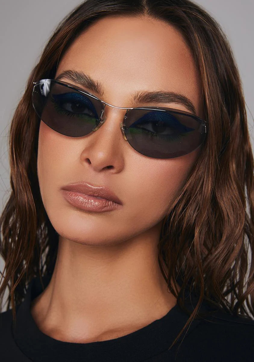 Deleon Smoke Rimless Sunglasses