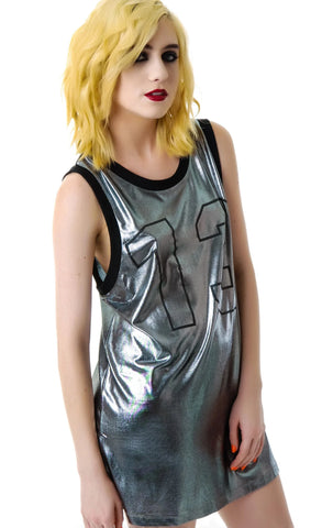 Unlucky 13 Jersey Tank - Gold