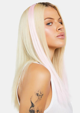 Light Pink Glow In The Dark Extensions 3-Pack