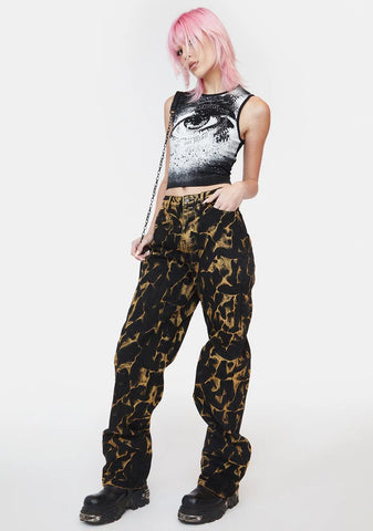 Hypnotic Tie Dye Jeans