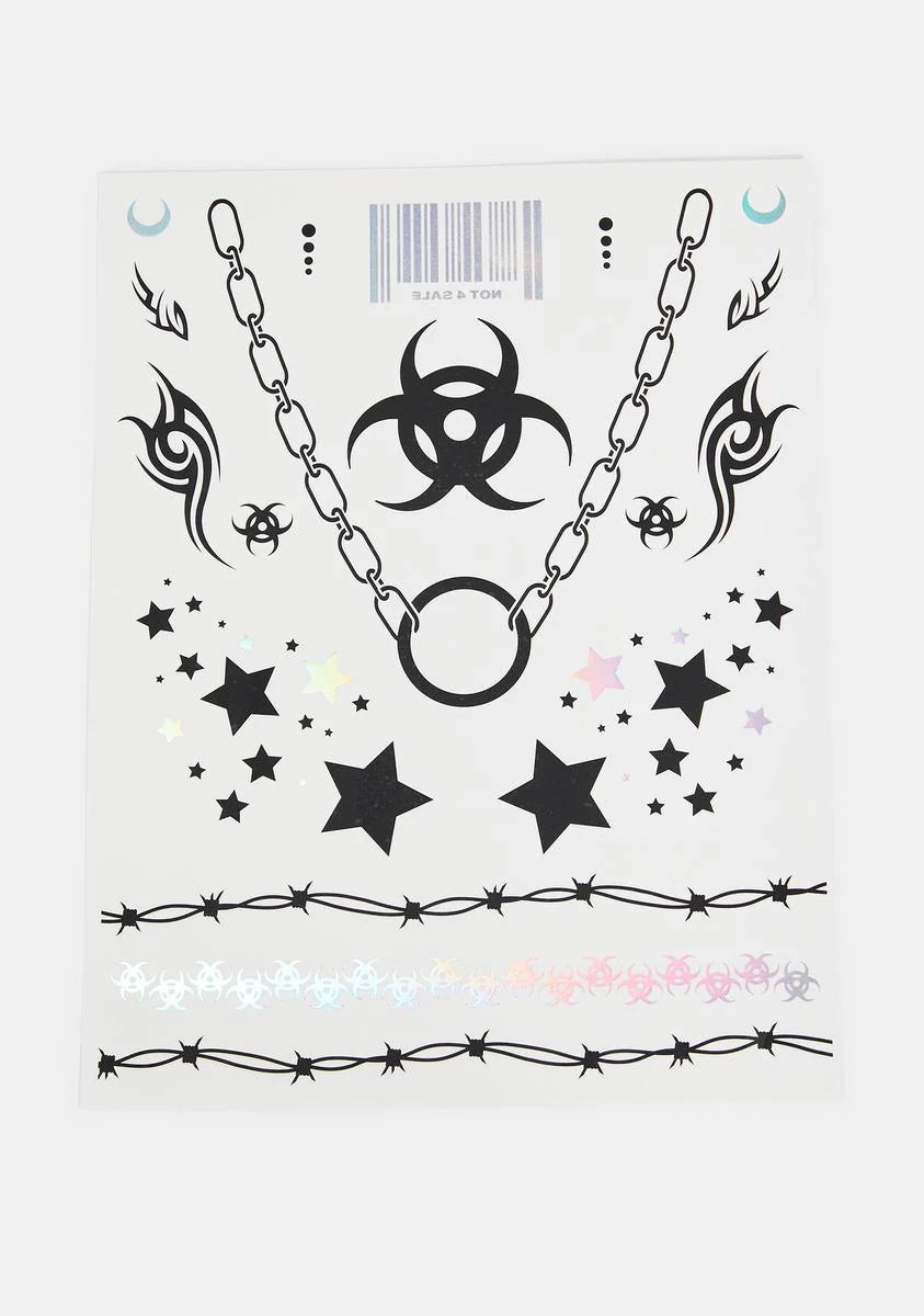 Toxic Temporary Tattoos