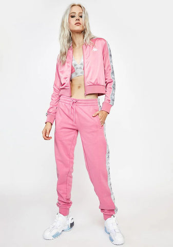 Pink 222 Banda Ponce Track Jacket