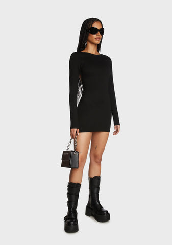 Ellie Open Back Mini Dress