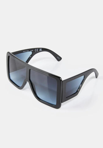 Midnight No Chance Shield Sunglasses