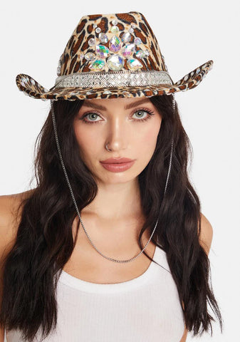 Wild Ryder Cheetah Cowboy Hat
