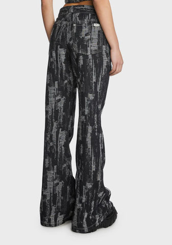 Ruin Flare Jeans