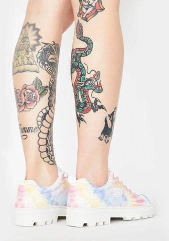 White Berkeley Blocks Roadies Sneakers