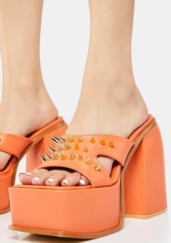Tangy Spice It Up Platform Heels