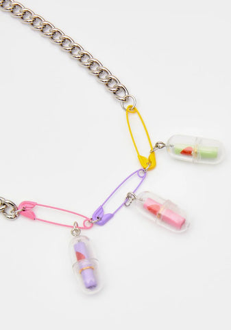 Safe Never Sorry Chain Necklace