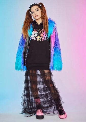 Starfish Wishes Oversized Hoodie