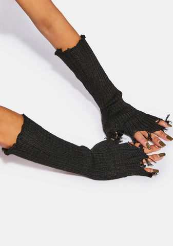 Atmosphere Distressed Arm Warmers