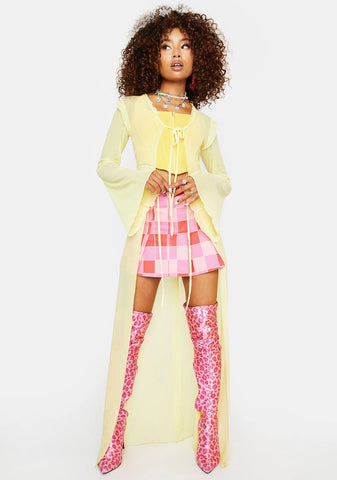 Sunny Real Honest Longline Cardigan