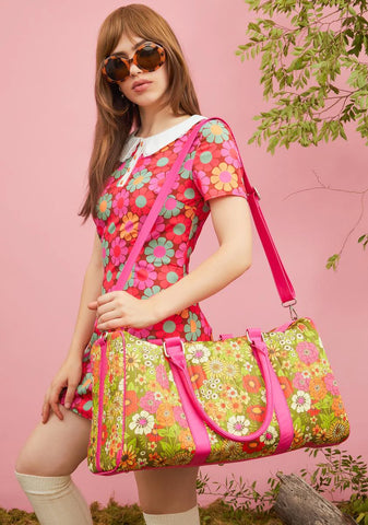 Modern Love Floral Weekender