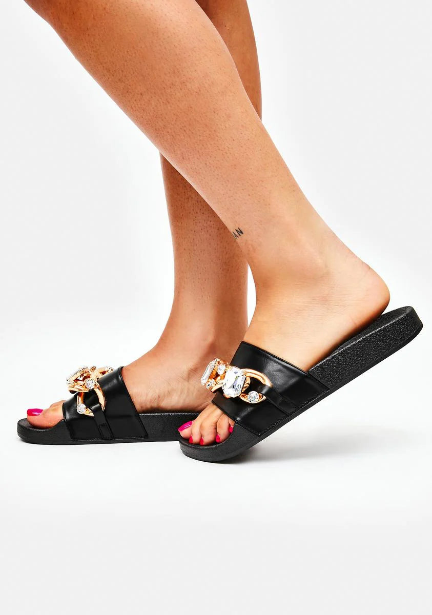 Just Say Yes Slide Sandals