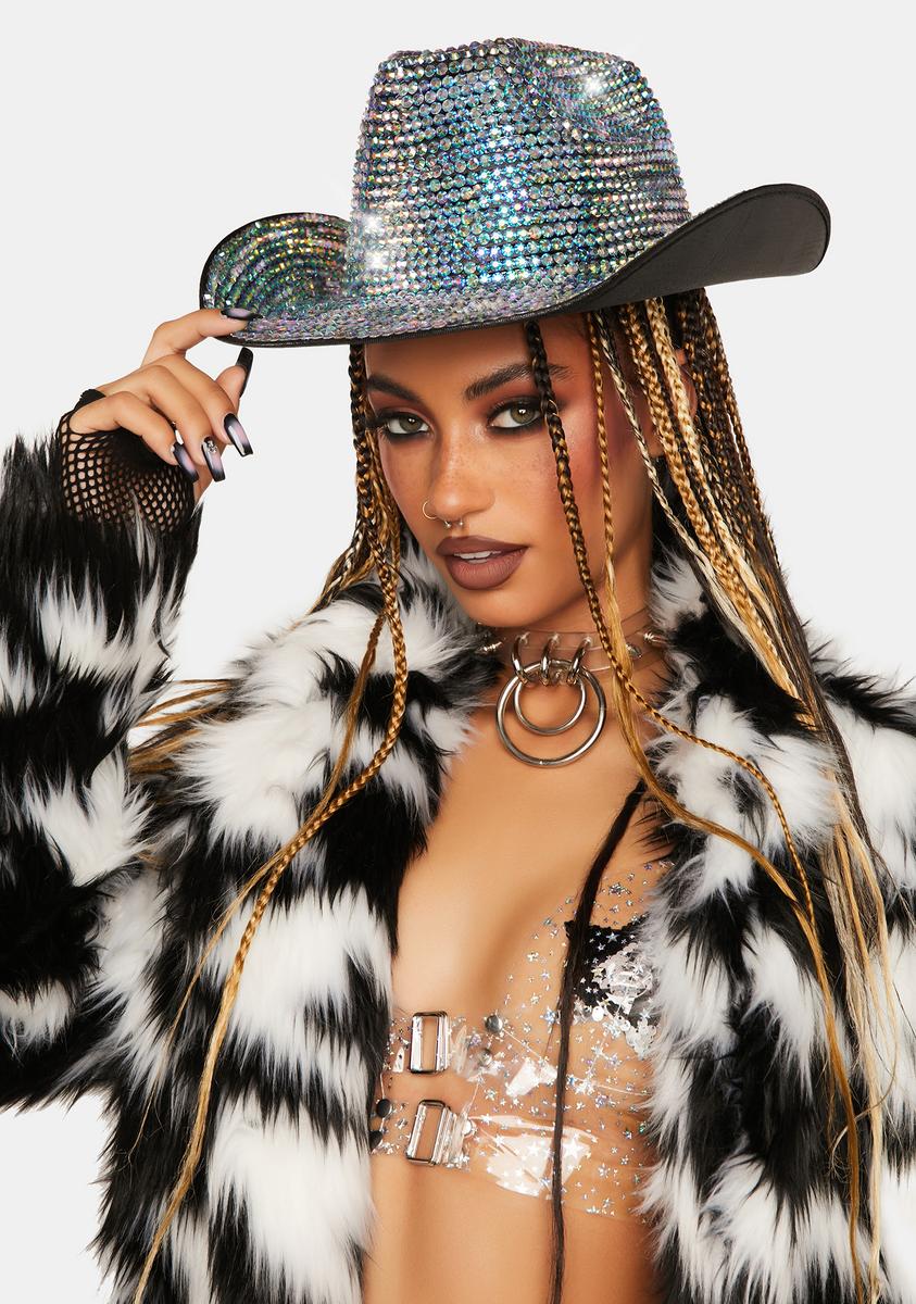 Cosmic Moonshine Rhinestone Cowboy Hat